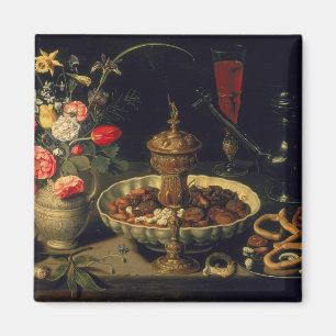 Imán Vida de las flores y la fruta seca, 1611