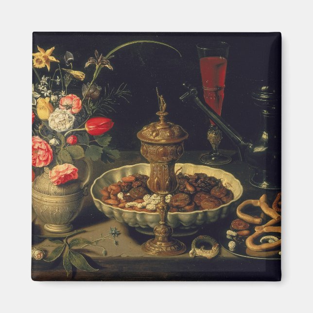 Imán Vida de las flores y la fruta seca, 1611 (Frente)