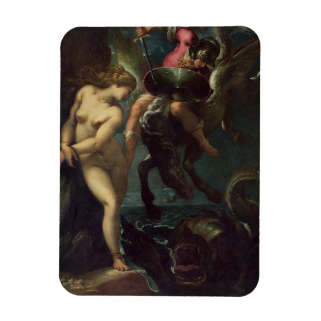 Imán Vida de los peces, c.1670-80 (aceite sobre lienzo) (Vertical)