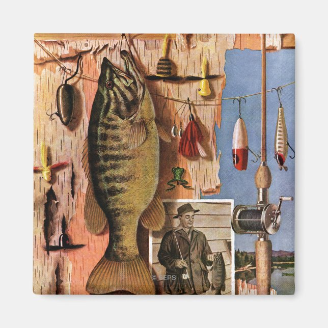 Imán Vida de pesca fija por John Atherton (Frente)