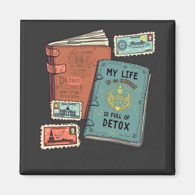 Imán Vida de salida (Frente)