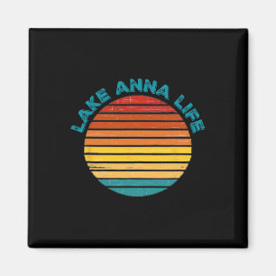 Imán Vida del lago Anna Virginia Diversión En barca Pes