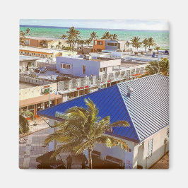 Imán Vida en la playa