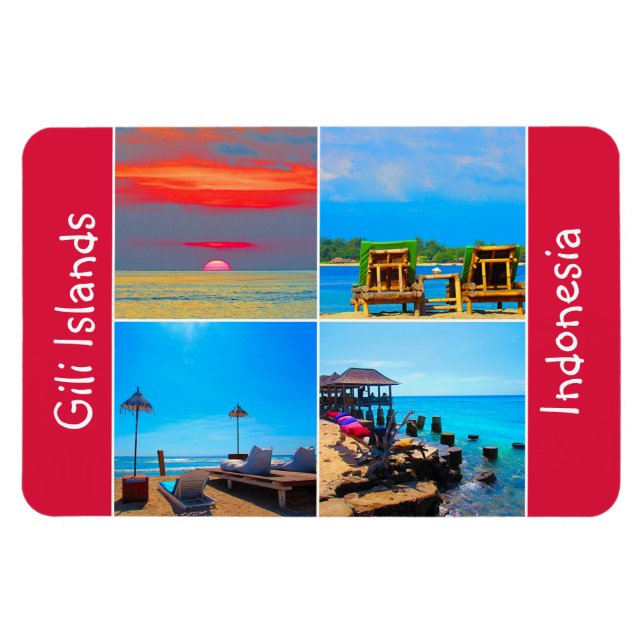 Imán vida en las islas gili (Horizontal)
