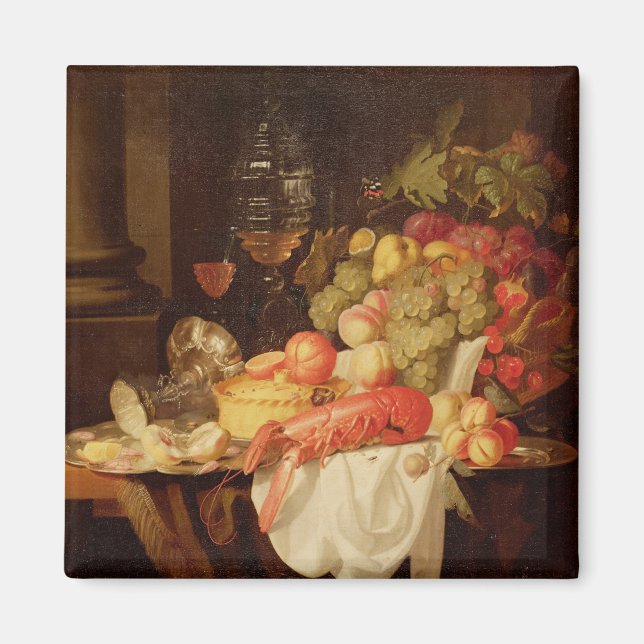 Imán Vida fija con langosta (Frente)