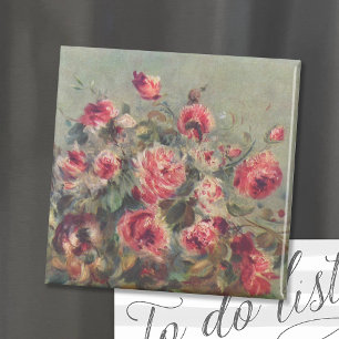 Imán Vida muerta, Rosas de Vargemont   Renoir