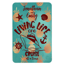 Imán Vida personalizada Un crucero a la vez