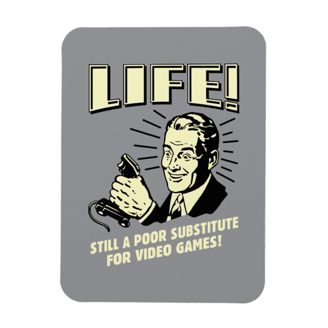 Imán Vida: Pobre Sustitución Para Videojuegos (Vertical)
