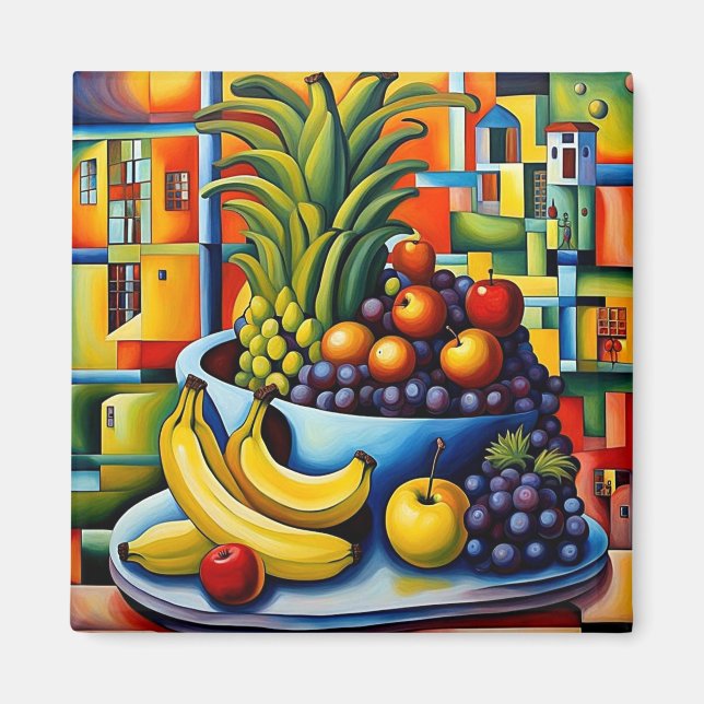 Imán Vida residual con fruta 7 (Frente)