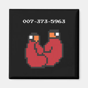 Imán Video Game 90s 45s Codes Funny Gift