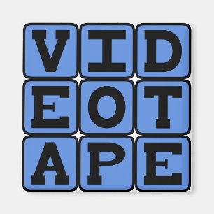 Imán Videocasete, cinta VHS
