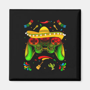 Imán Videojuego Cinco De Mayo Chicos Niños Vamos Fiesta