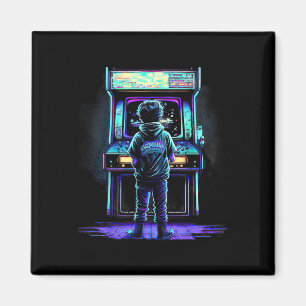 Imán Videojuego de los 80 Viñeta de la galería Retro 3