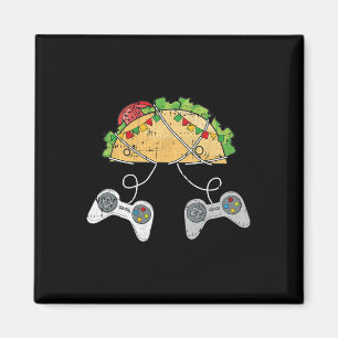 Imán Videojuego Gaming Y Tacos Cinco De Mayo En México