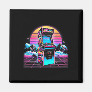 Imán Videojuego retro vintage de 70's 80s 90s Old Sc