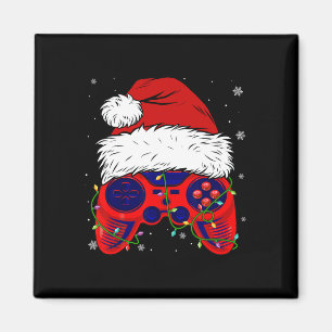 Imán Videojuego Santa Hat Navidades divertidos Pjs Enci