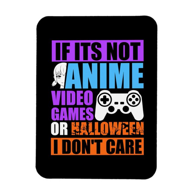 Imán Videojuegos de Halloween (Vertical)