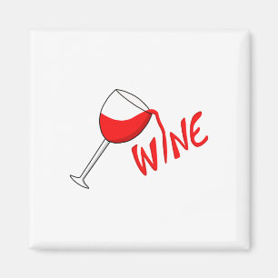 Imán Vidrio de vino