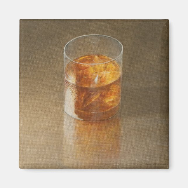 Imán Vidrio de Whisky 2010 (Frente)