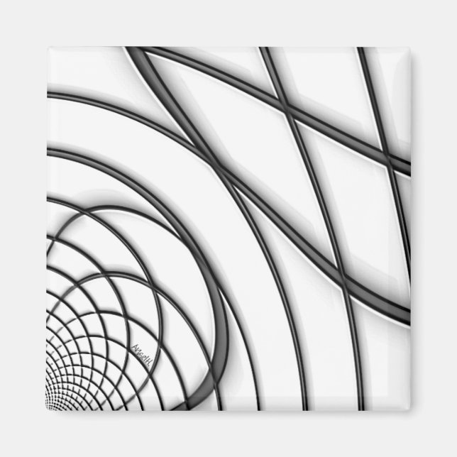 Imán Vidrio Manchado © Angel Honey, 2009 (Frente)