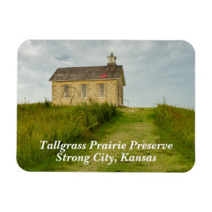 Imán Vieja escuela en Kansas Prairie