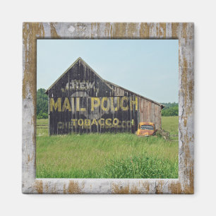 Imán Vieja publicidad del tabaco de la bolsa de correo