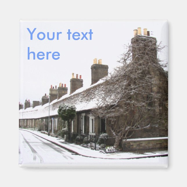 Imán Viejas casas de campo en Cambridge (Frente)