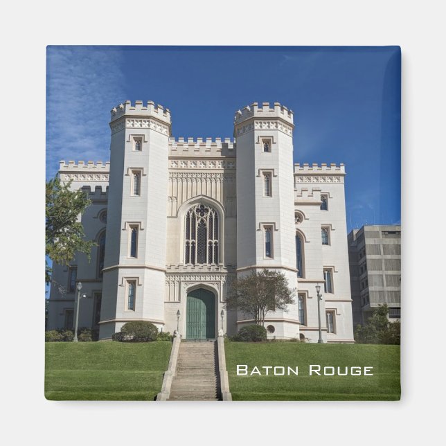 Imán Viejo Capitolio Estatal - Baton Rouge (Frente)