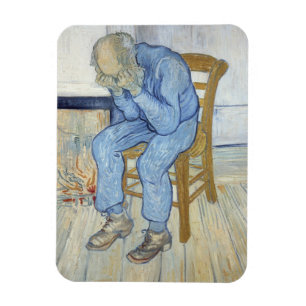 Imán Viejo hombre de Vincent van Gogh el en dolor