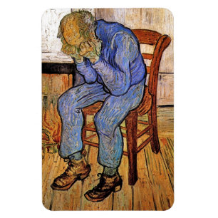 Imán Viejo hombre en dolor de Vincent van Gogh 1890