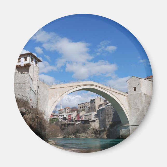 Imán Viejo puente en Mostar (Frente)