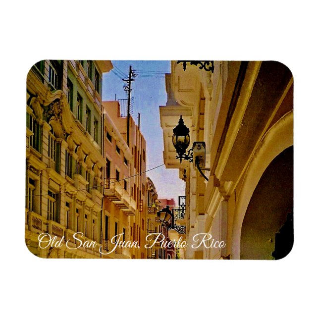Imán Viejo San Juan, Puerto Rico (Horizontal)