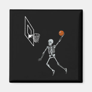 Imán Viejo Skeleton Sketll Player Dunop Hoop Hallow