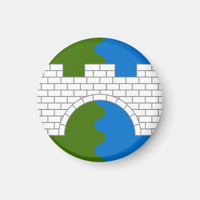 Imán Viejos Stonebrils de SCA (Frente)