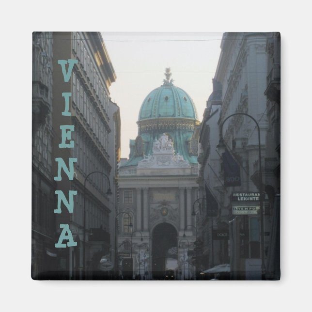 Imán Viena, Austria (Frente)