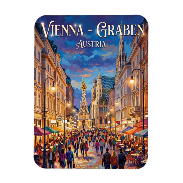 Imán Viena - Graben Austria (Vertical)