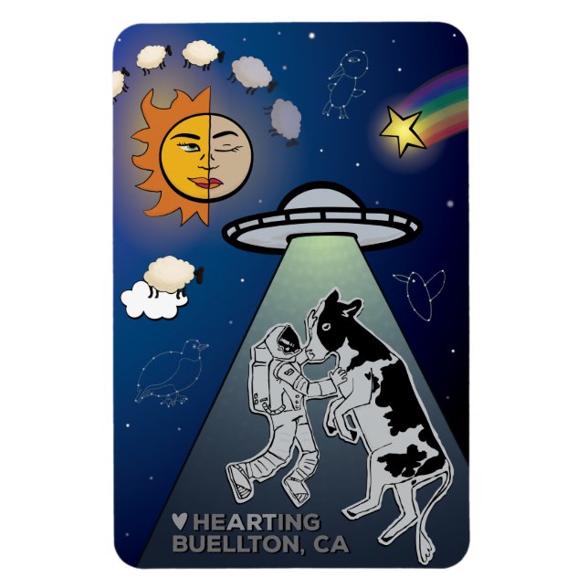 Imán - Viendo hacia arriba (Vertical)