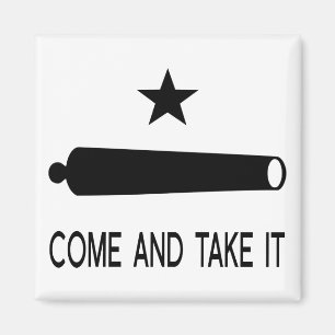 Imán Viene tomarle el ~ Tejas de la bandera