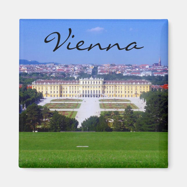 Imán vienna schönbrunn (Frente)
