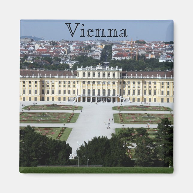 Imán vienna schönbrunn (Frente)