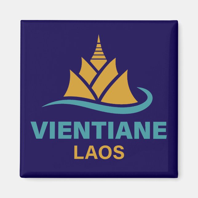 Imán Vientián Laos Sudeste Asiático (Frente)