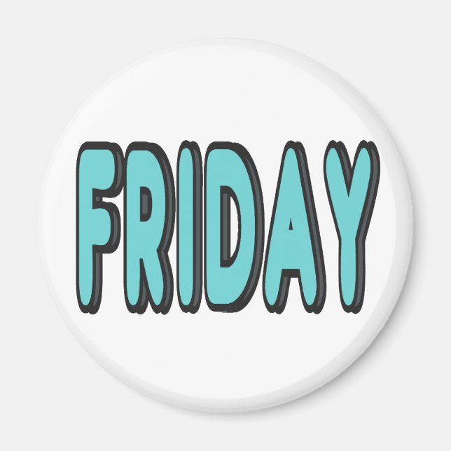 Imán viernes (Frente)