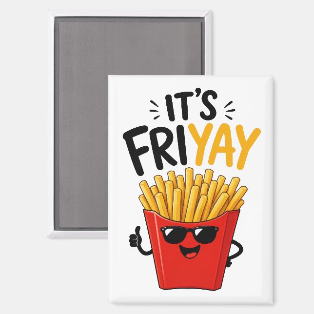 Imán Viernes Divertido (Anverso/Reverso)