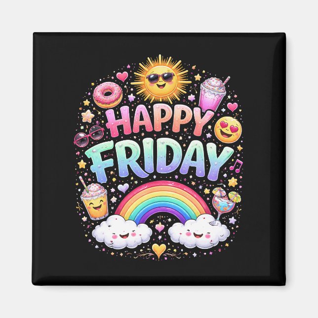Imán Viernes Feliz (Frente)