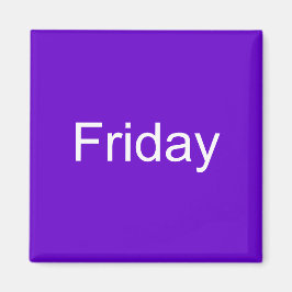 Imán Viernes Magnet