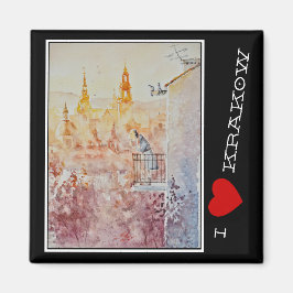 Imán Viernes pintadas en Cracovia, Polonia