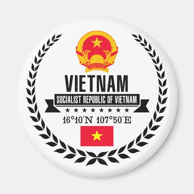 Imán Vietnam (Frente)