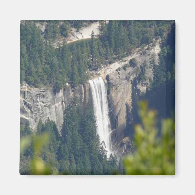 Imán View of Vernal Falls from Glacier Point, CA (Frente)