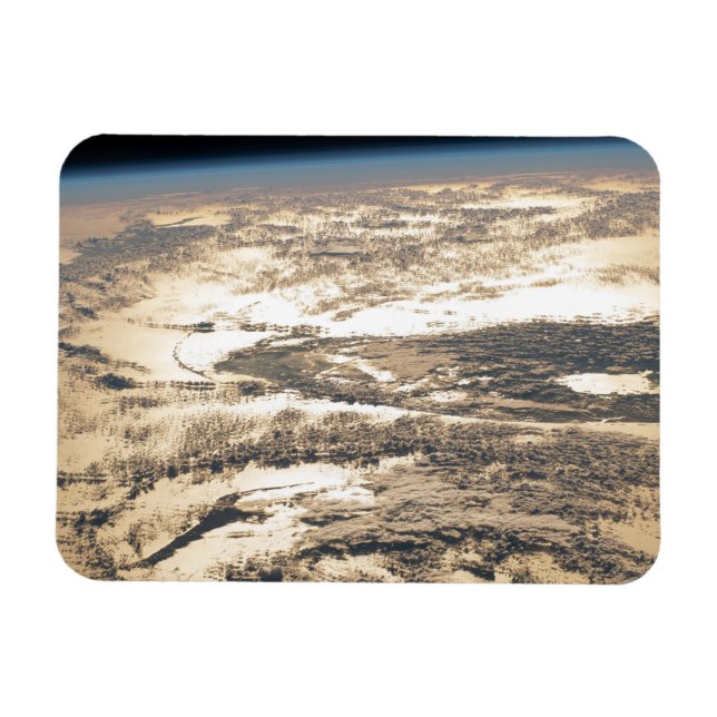 Imán Vigas Sunglint Frente Al Océano Atlántico (Horizontal)