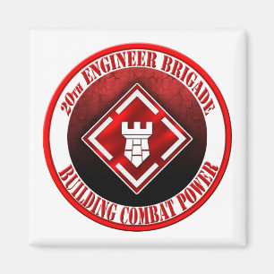 Imán vigésimo Brigada 003 del ingeniero